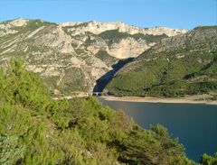 Lac de Sainte-Croix - Entrée des Groges du Verdon